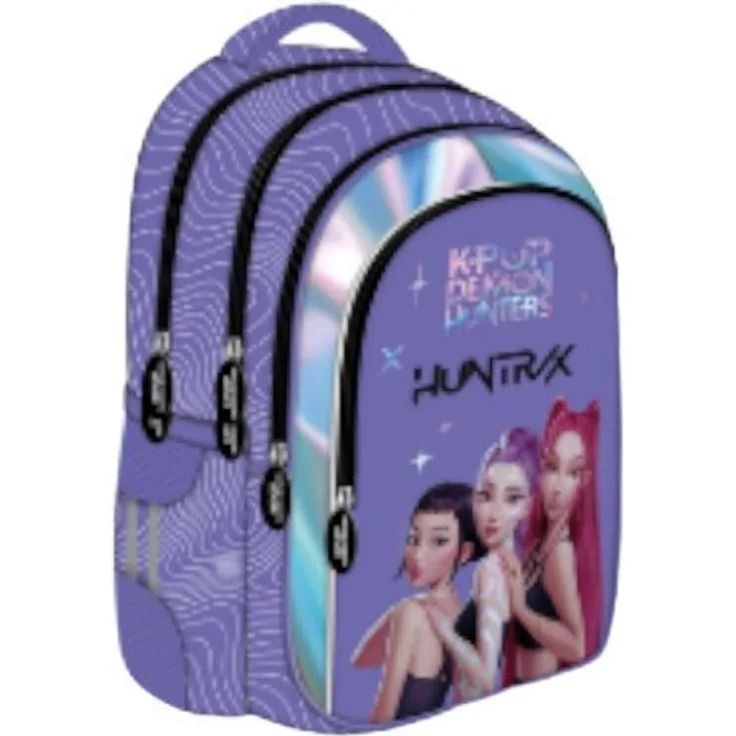 GOLDKIDS Schulranzen Rucksack für Teenager, ergonomisch, 3 Hauptfächer, robust und stylisch