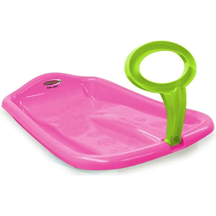JAMARA 461133 Snow Play Bob Arrow 74cm-Schlagzäher Kunststoff, Haltegriff, Maximalgewicht: 50 kg, aerodynamische Bauweise, pink
