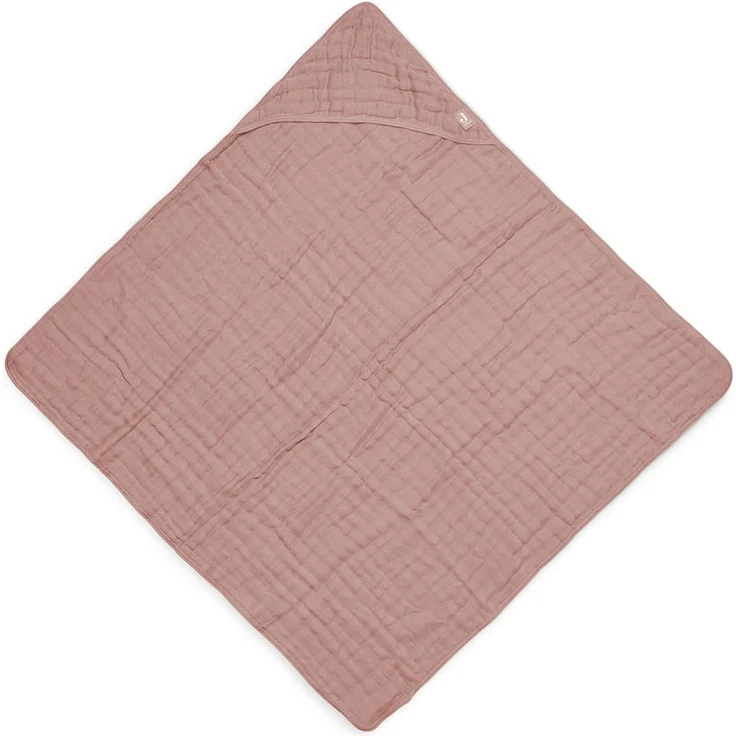 Jollein 530-836-66042 Hooded Towel Cotton Rosewood Pink (75 x 75 cm) – Bild 1