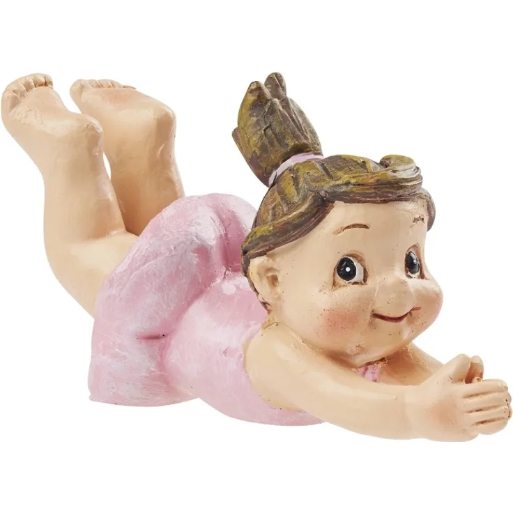 Bade-Kind Mdchen, ca. 7 cm, schwimmend