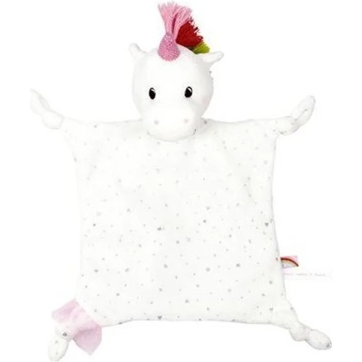 Spiegelburg - Baby Glück Schnuffeltuch Einhorn