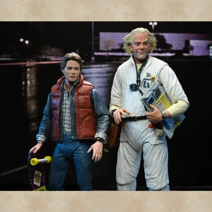 NECA Back to the Future: Ultimate Doc Brown 7 inch Action Figure – Bild 9