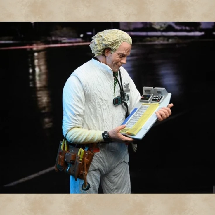 NECA Back to the Future: Ultimate Doc Brown 7 inch Action Figure – Bild 7