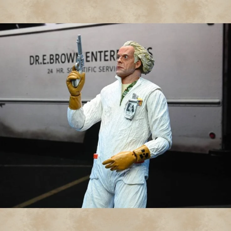 NECA Back to the Future: Ultimate Doc Brown 7 inch Action Figure – Bild 10