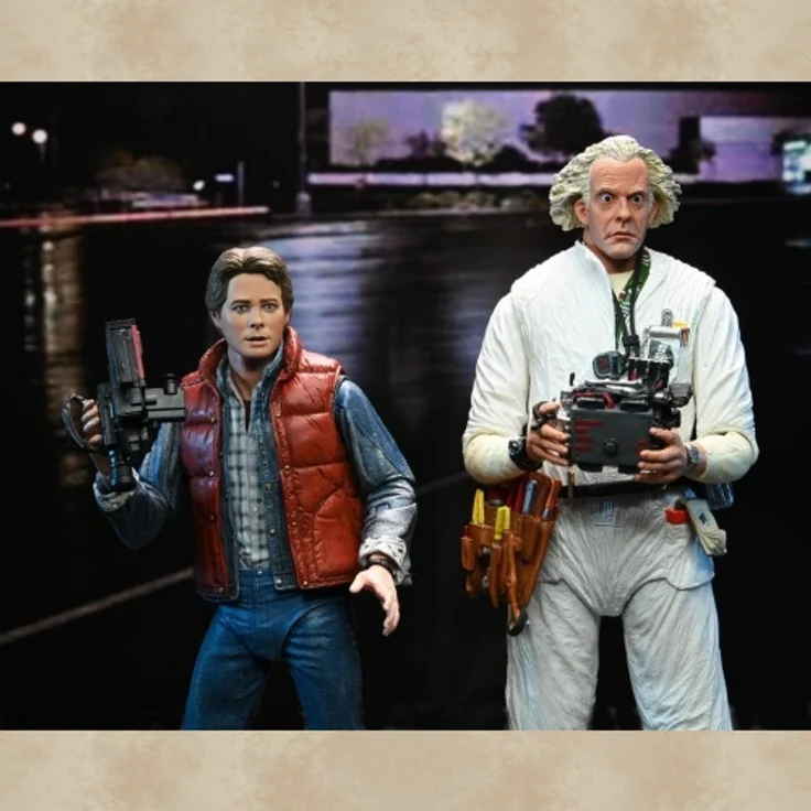 NECA Back to the Future: Ultimate Doc Brown 7 inch Action Figure – Bild 6
