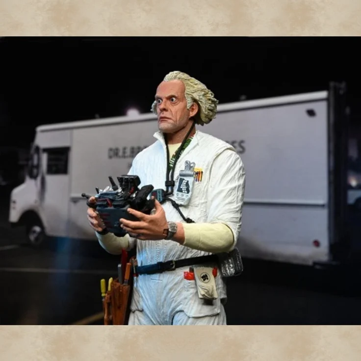 NECA Back to the Future: Ultimate Doc Brown 7 inch Action Figure – Bild 8