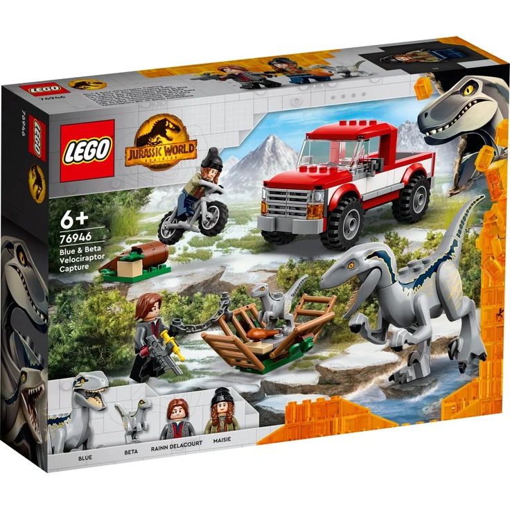 Lego Jurassic World 76946 'Blue & Beta in der Velociraptor-Falle', 181 Teile, ab 6 Jahren – Bild 3