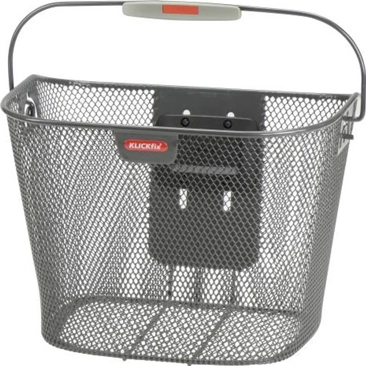KLICKfix Lenkerkorb anthrazit ohne Adapter H 26 x L 25 x B 35cm – Bild 1