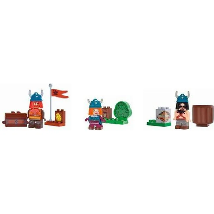 BIG 57069 - PlayBig Bloxx Wickie Starterset (3-fach sortiert, 1 Set)