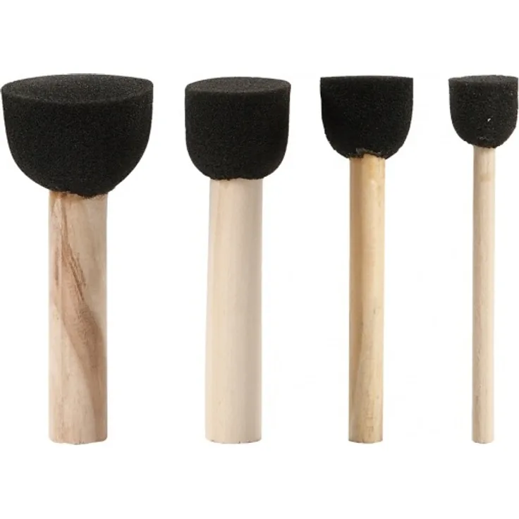 Creativ Company Foam tampon sticks 4 pcs.