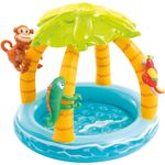 Tropical Island Palm Tree Baby Pool