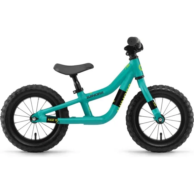 Winora rage 12 Laufrad 12 Zoll 2019/20 cyan matt RH 15 cm