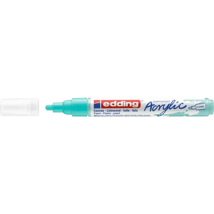edding 5100 Acrylmarker medium opulent türkis – Bild 1