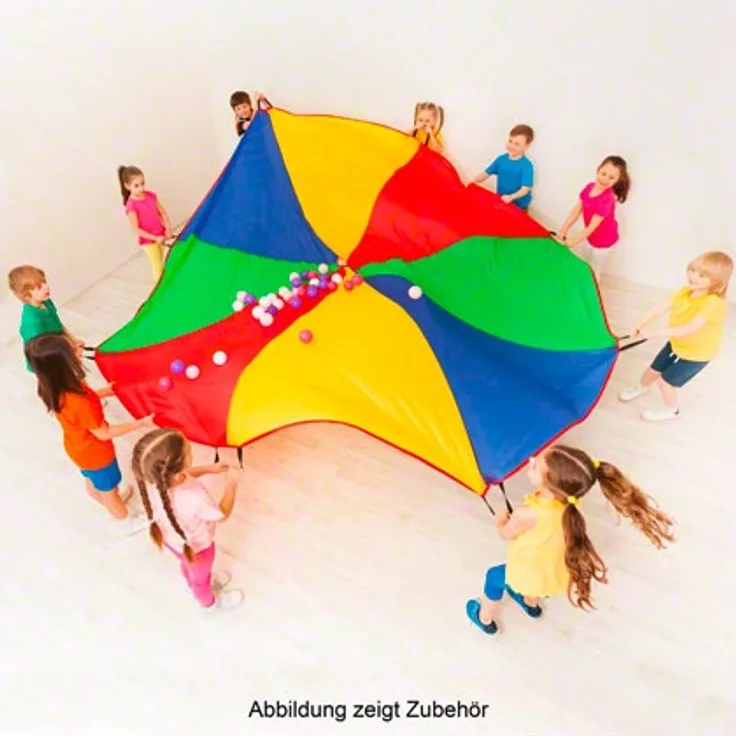 Schwungtuch, Tuch Spiel Kindergarten Schule Turnen, Schwungtücher, ø 3,5 m