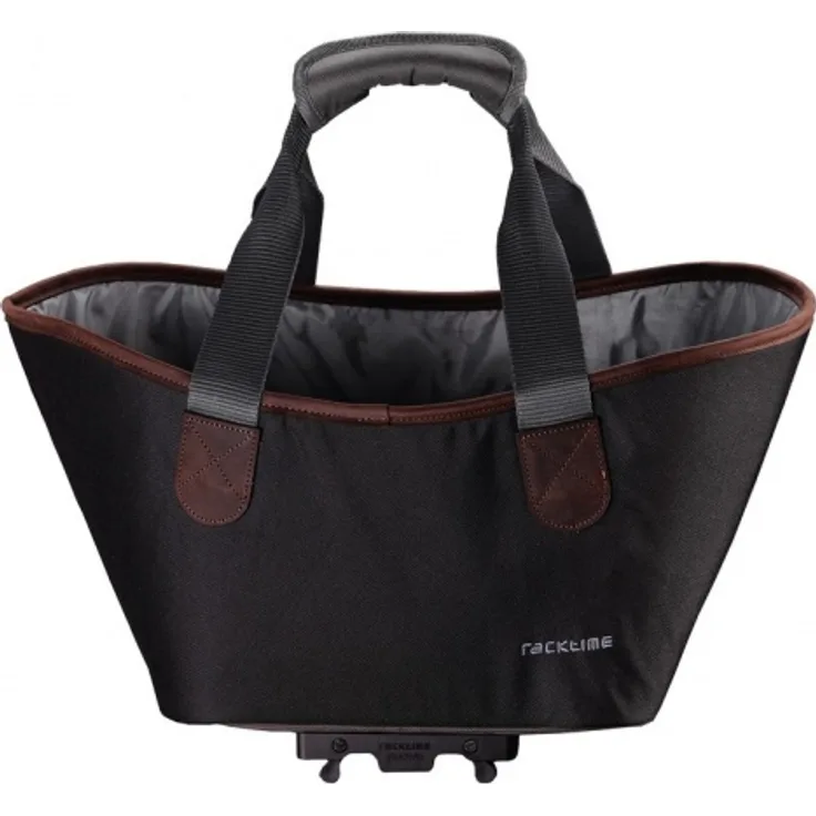 Racktime Einkaufskorb Einkaufstasche Agnetha schwarz 34x25,5x37 cm