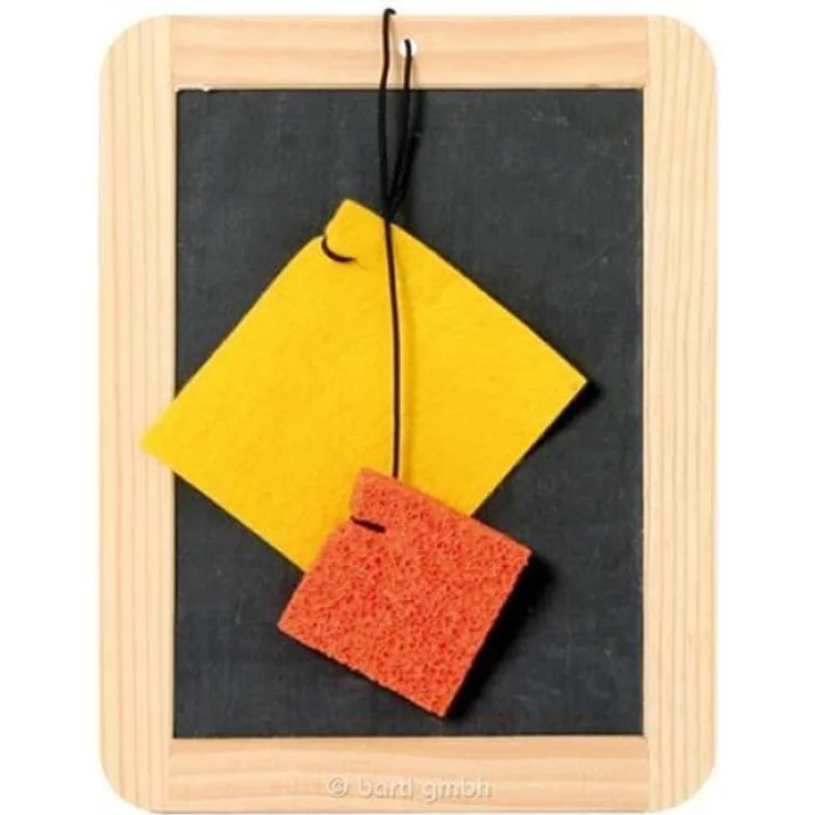 Schiefertafel Schwamm/Lappen