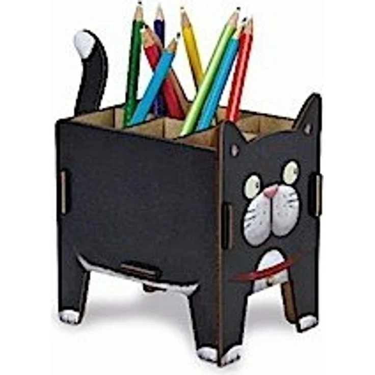 Werkhaus Vierbeiner Stiftebox Katze – Bild 1