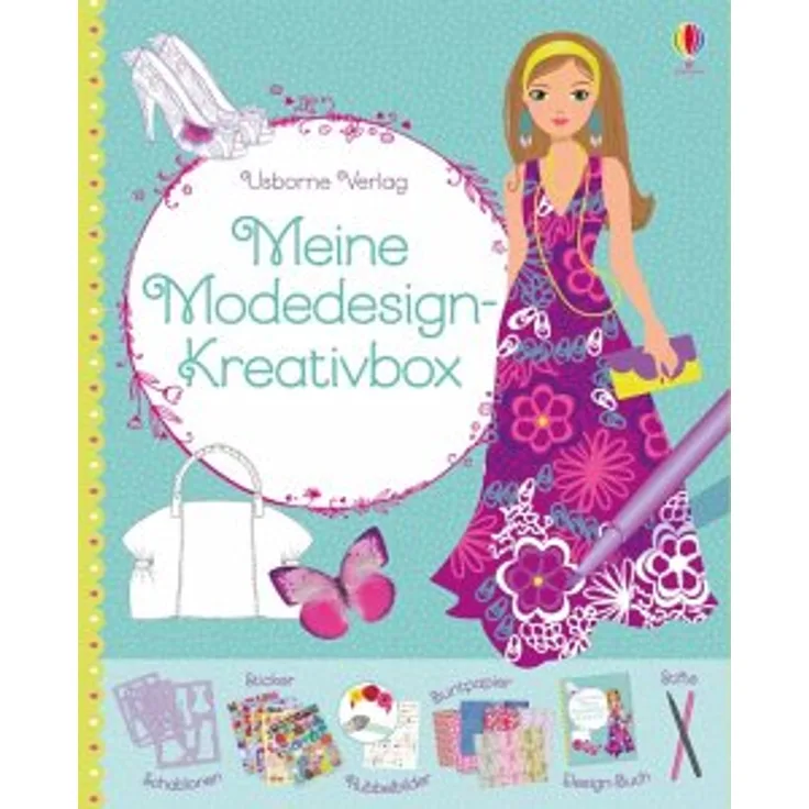 Usborne 'Meine Modedesign-Kreativbox' Bastelset