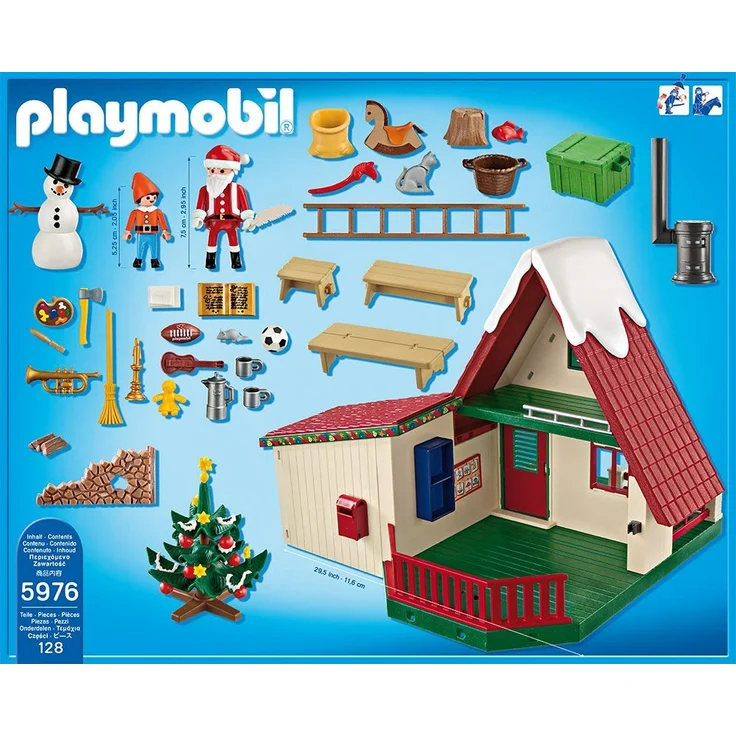 PLAYMOBIL - Zuhause beim Weihnachtsmann 5976 – Bild 2
