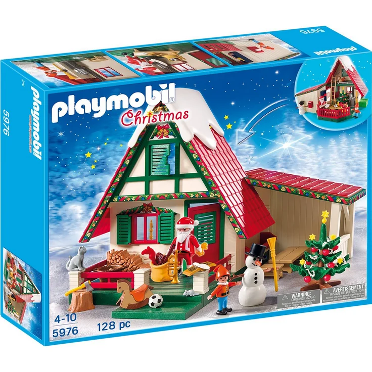 PLAYMOBIL - Zuhause beim Weihnachtsmann 5976 – Bild 1