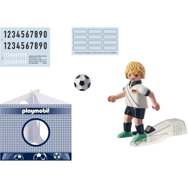 Playmobil Sports & Action 71121 'Fußballspieler Deutschland', 8 Teile, ab 5 Jahren - Preisvergleich – Bild 2