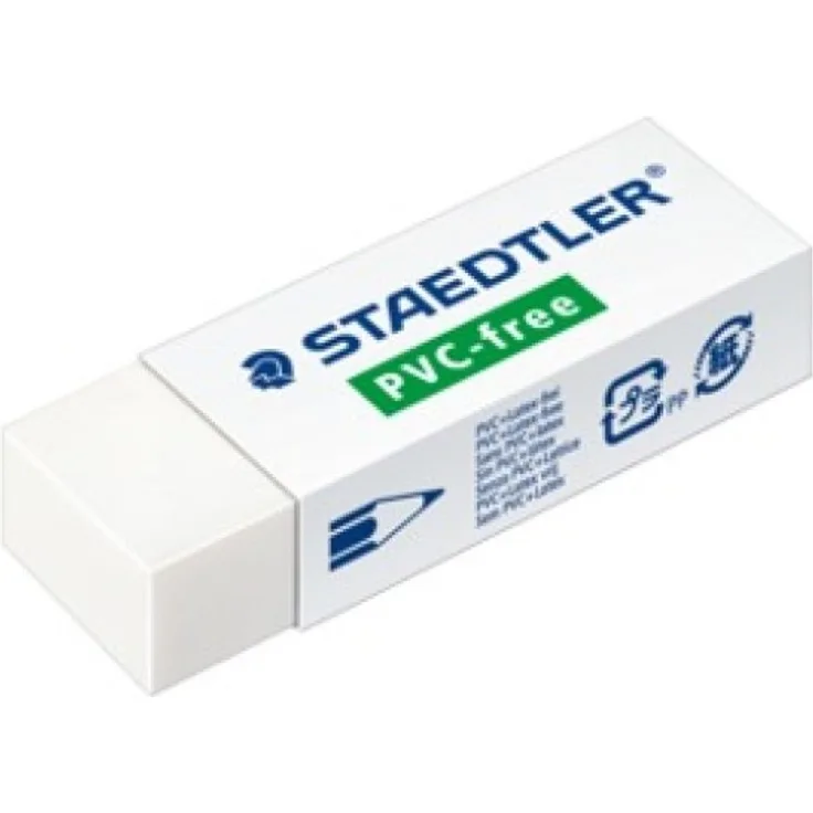 "Staedtler Radierer 525 B20 Radiergummi PVC-frei Weiß"