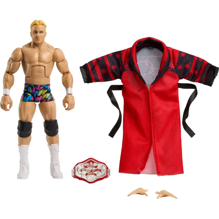 WWE HKN84 - WWE Actionfiguren | WWE Elite „Stunning“ Steve Austin Figuren mit Zubehörteilen | Geschenke zum Sammeln