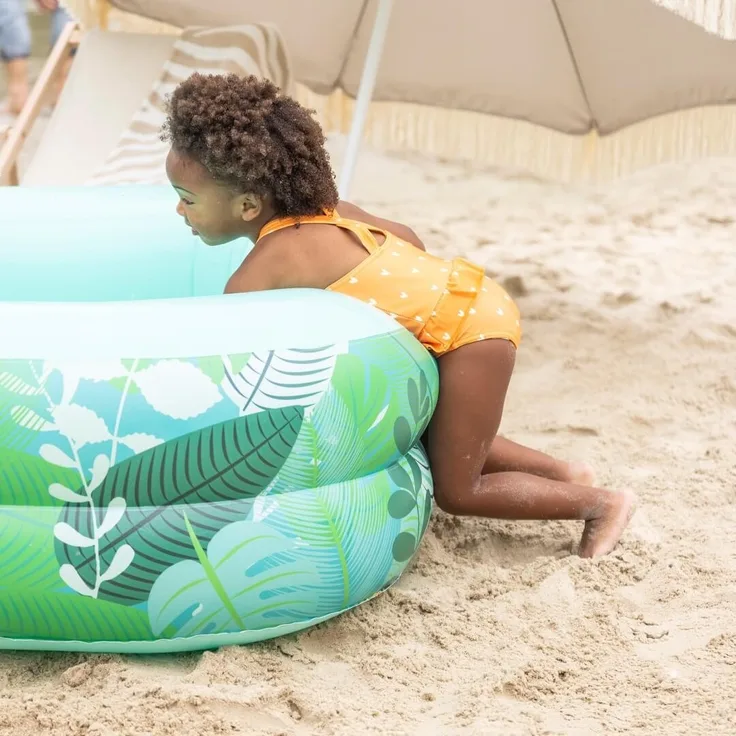 Family Pool, aufblasbar, "Tropical" 211 x 132 x 46 cm, Swim Essentials