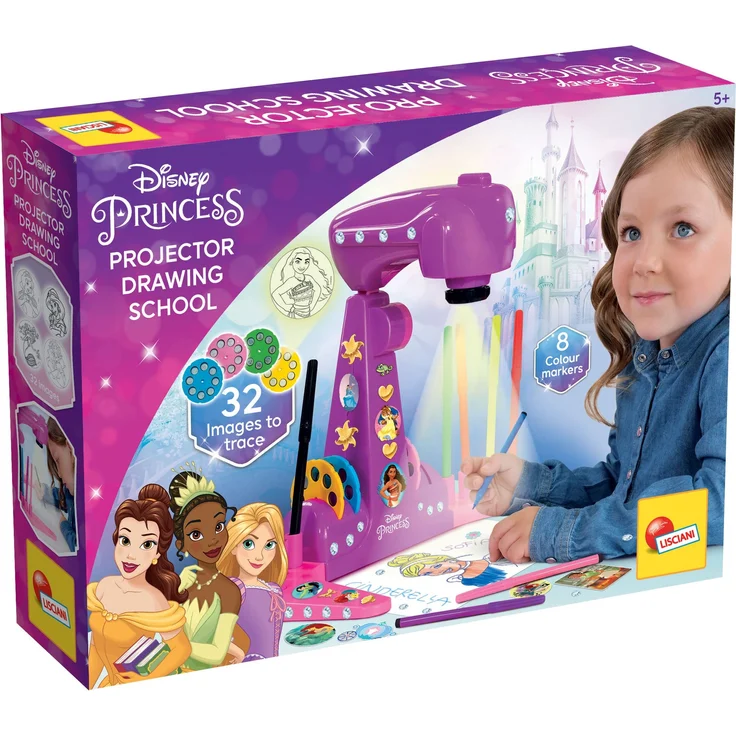 Lisciani Giochi 92956 Princess Proiettore Drawing School - Preisvergleich – Bild 1