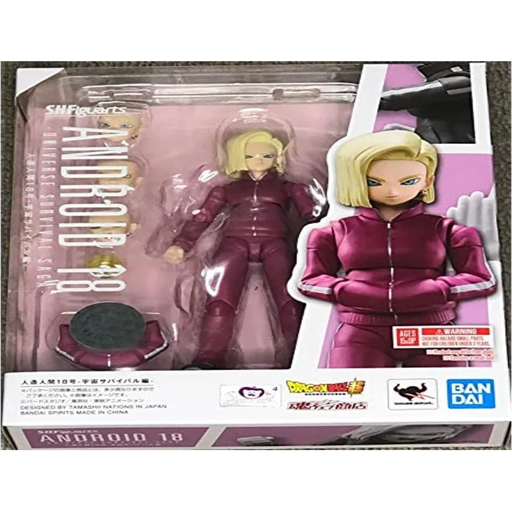 Figur Androide 18 Saga De La Batalla Innenraum Universos Dragon Ball Super 14 cm