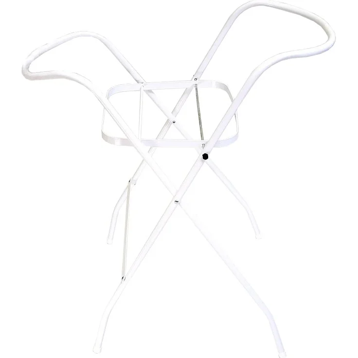 Best For Kids Universalständer für Babywannen, 84 und 100 cm, mit oder ohne Ablage, weiß, ohne Babywanne (100 cm ohne Ablage) – Bild 1