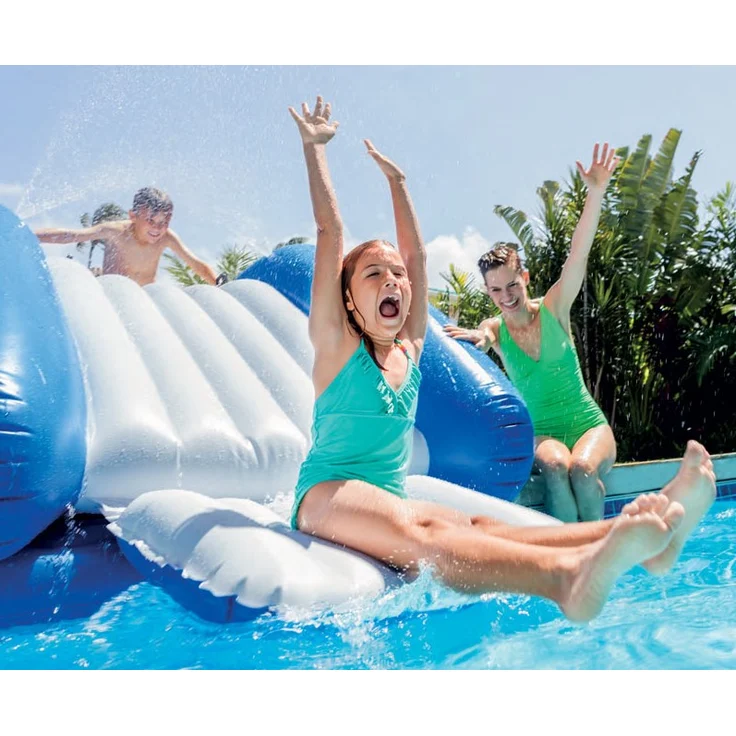 Intex 58849 - Aufblasbare Wasserrutsche, 135 x 81 x 50 Zoll – Bild 6