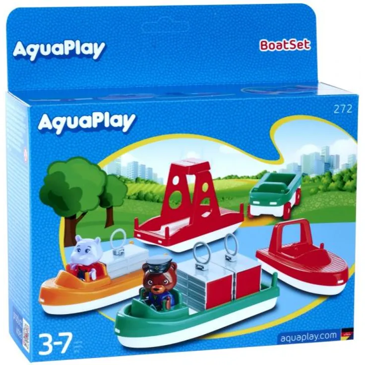 Aquaplay BoatSet toy vehicle (multicolored) - Preisvergleich
