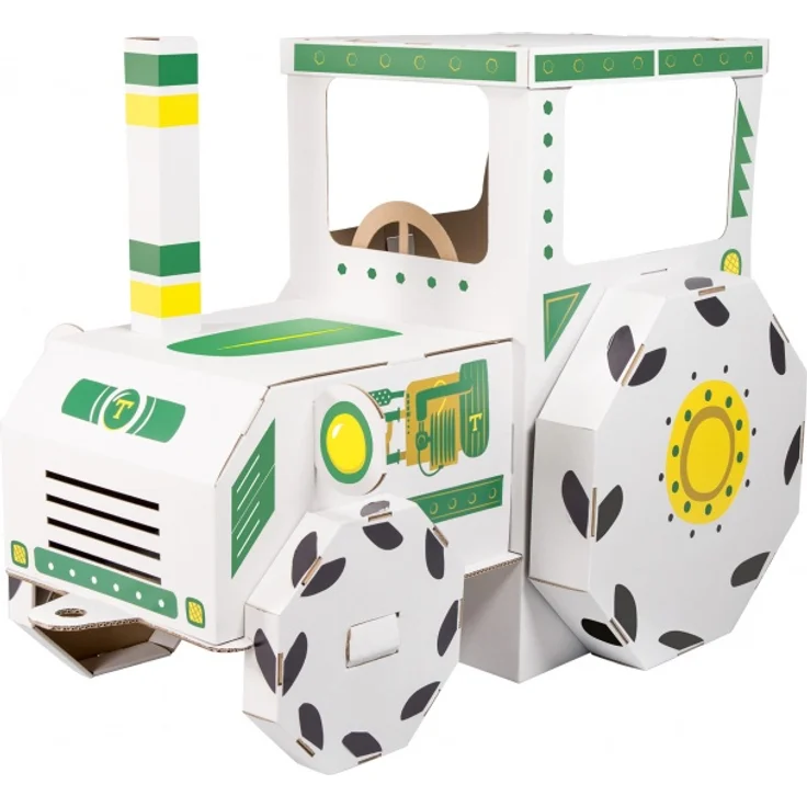 Small foot - Traktor aus Bastelkarton – Bild 1