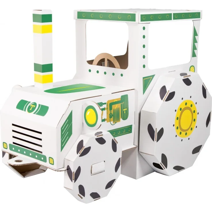 Small foot - Traktor aus Bastelkarton
