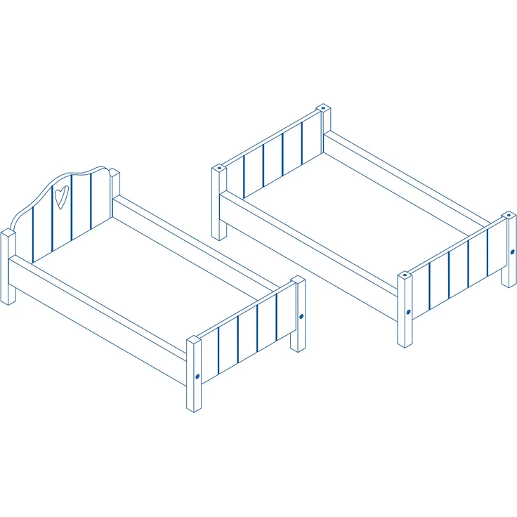 Puppenetagenbett - Preisvergleich – Bild 6