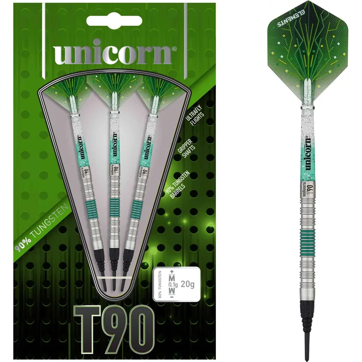 Unicorn Core XL T90 Soft Darts 23 Gr. / Inhalt 1 Satz