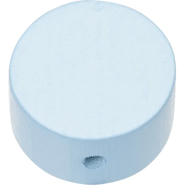 Schnulli-Scheibe 20 x 10 mm, hellblau, Btl. 4 St.