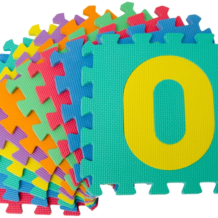 Baby Puzzlematte Kinder Spielmatte EVA Krabbelmatte Babymatte Bodenmatte Zahlen – Bild 3