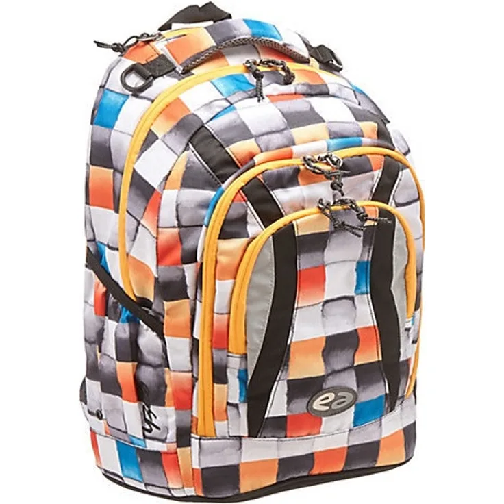 YZEA Schulrucksack Go - Motiv: Paint, 46 cm, 29 Liter, 1,1 kg - Farbe: orange