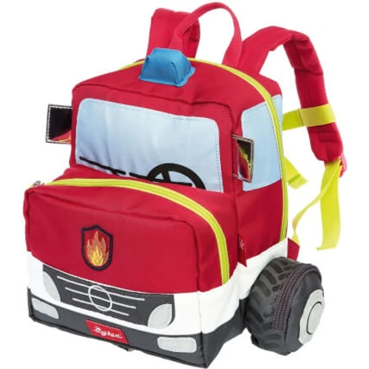 sigikid 25251 Rucksack Feuerwehrauto – Bild 1