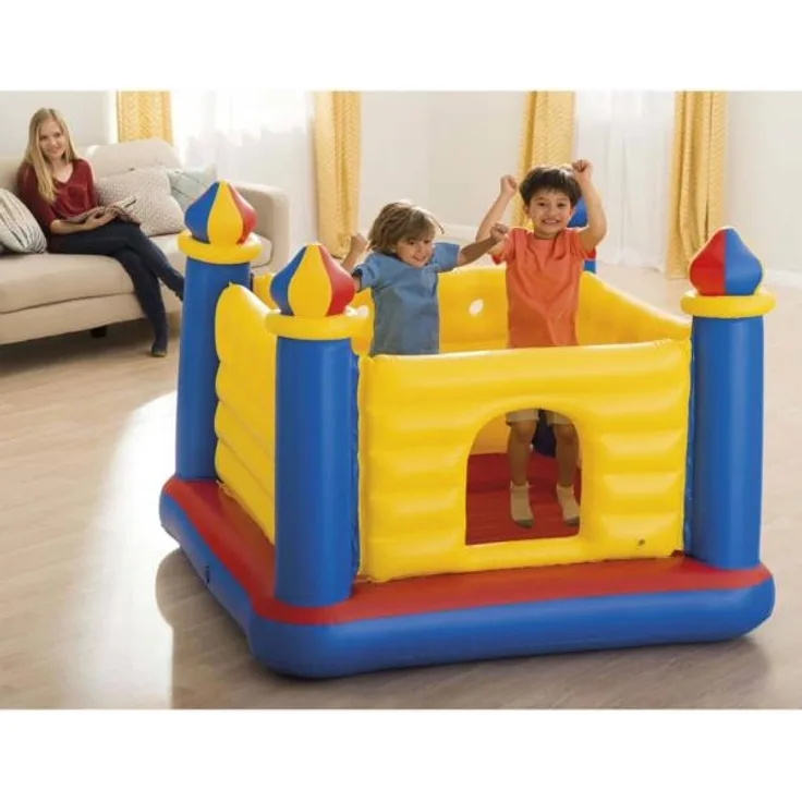 Intex 48259NP Jump-O-Lene Castle Bouncer - Aufblasbare Hüpfburg - 175 x 175 x 135 cm