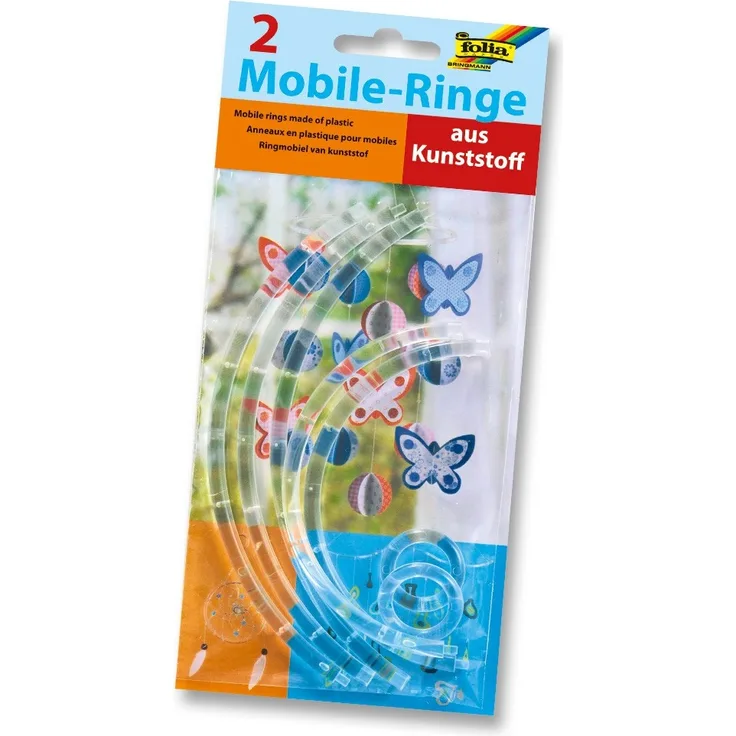 Mobile-Ringe aus Kunststoff