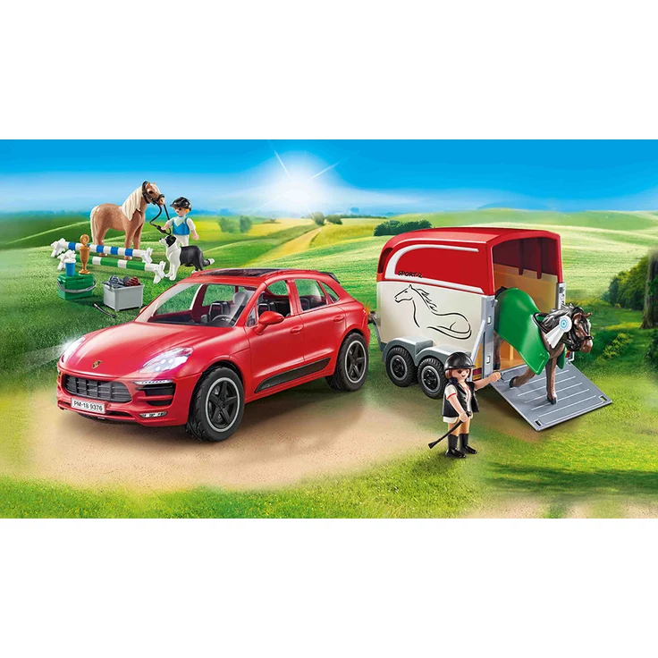PLAYMOBIL Sports & Action 9376 Porsche Macan GTS mit Lichteffekten, Ab 4 Jahren – Bild 3