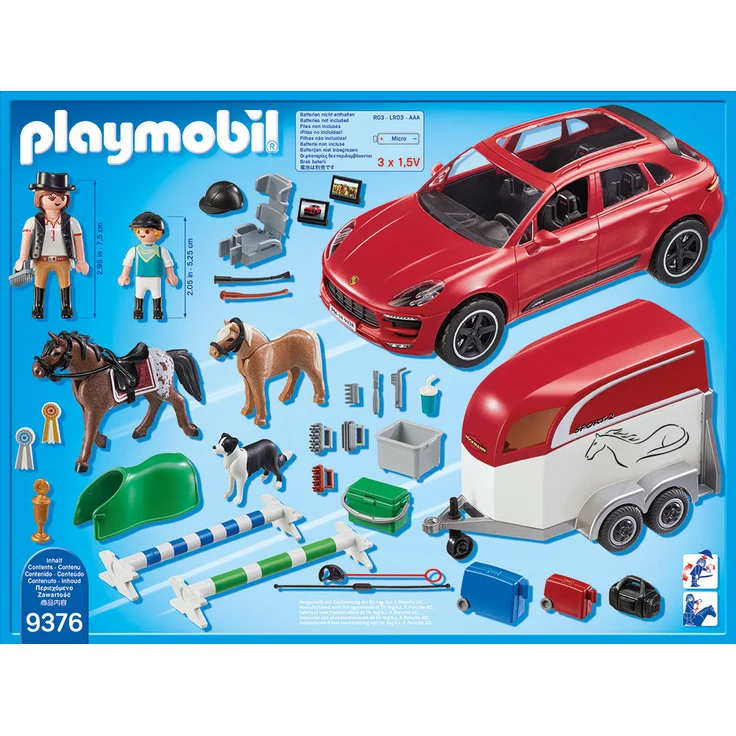 PLAYMOBIL Sports & Action 9376 Porsche Macan GTS mit Lichteffekten, Ab 4 Jahren – Bild 2