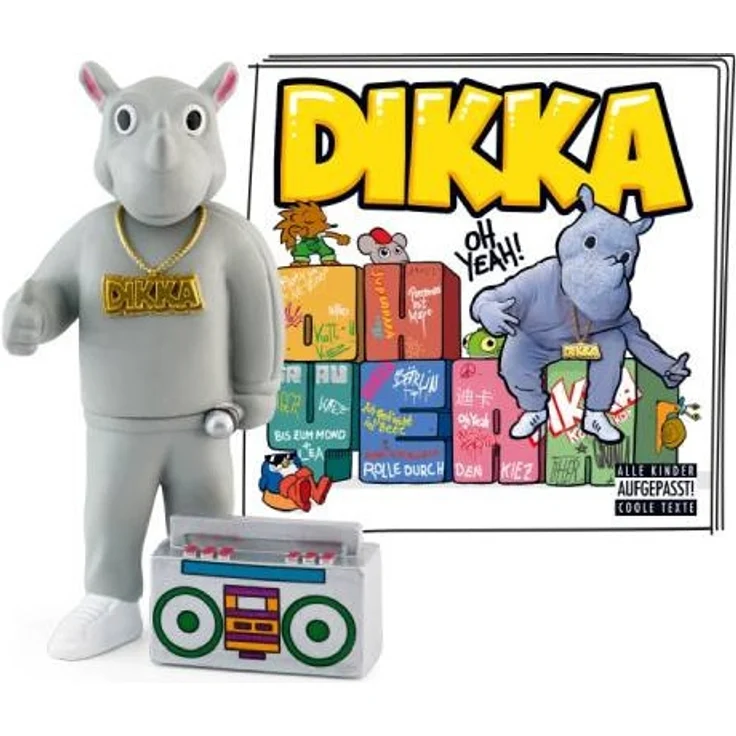 Tonies DIKKA 'Oh yeah!', Hörfigur mit 36 Minuten Spielzeit, ab 5 Jahren – Bild 1