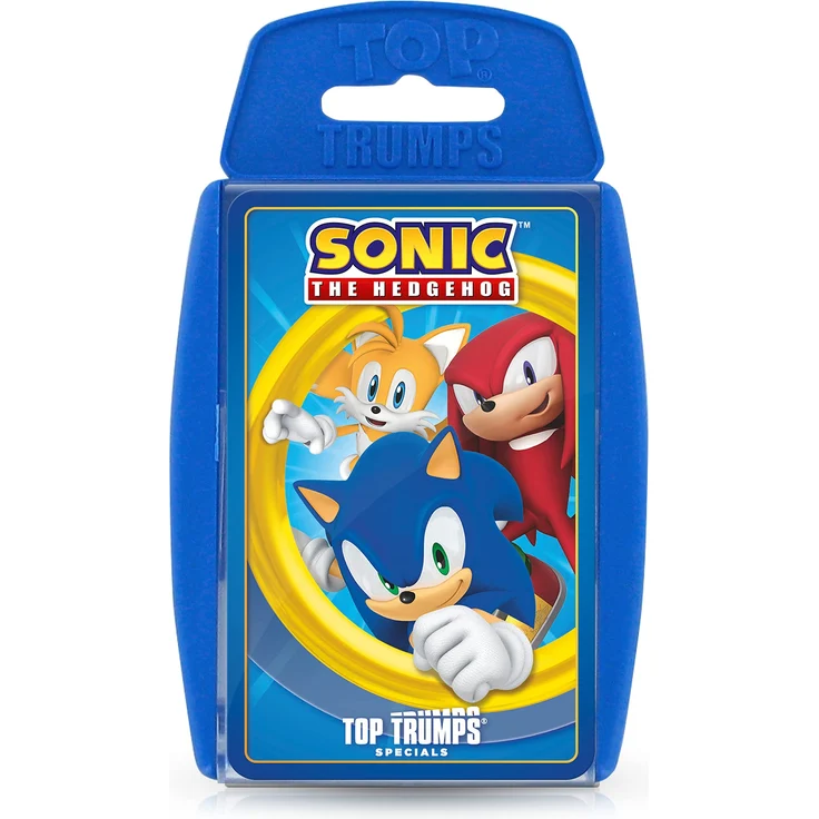 Top Trumps Sonic The Hedgehog Specials Kartenspiel, Lernkartenspiel erweckt Ihre Lieblingsfiguren zum Leben, einschließlich Schwänze, Knöchel, Familienspiel für Kinder ab 6 Jahren, WM02859-EN1-6 – Bild 1