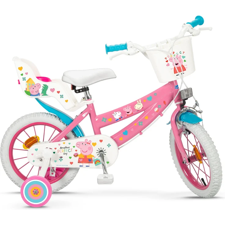 Børnecykel 14 Peppa Pig pink 1495 TOIMSA – Bild 1