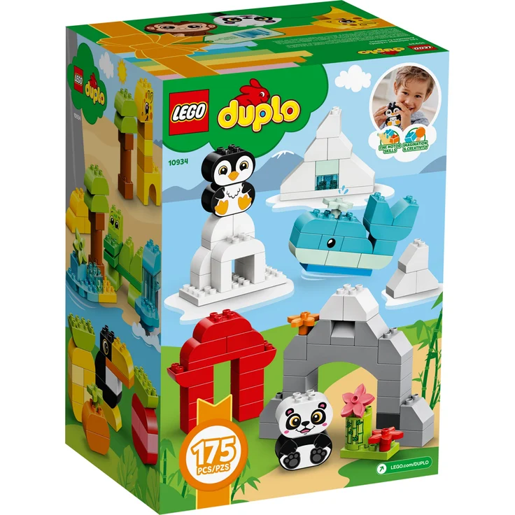 LEGO DUPLO 10934 'Bausteine - Großer Tierspaß', 175 Teile, ab 1,5 Jahren – Bild 2