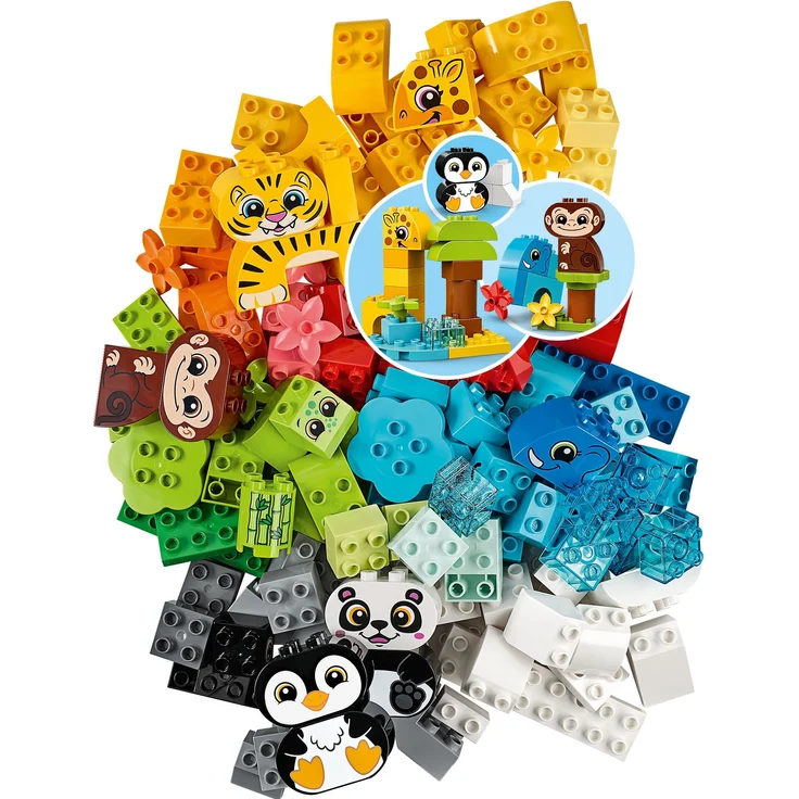LEGO DUPLO 10934 'Bausteine - Großer Tierspaß', 175 Teile, ab 1,5 Jahren – Bild 7